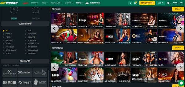BetWinner Casino and Sportsbook A Comprehensive Guide